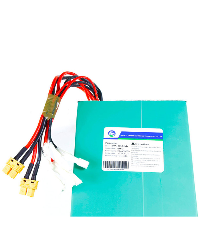 BATERÍA PATINETE ELÉCTRICO MSC-010PRO / TWIN 60V 15,6AH (32 X 12 X 7CM)