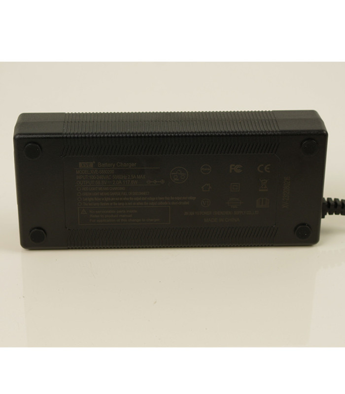 CARGADOR 220V 2A (52V) PATINETE GT II+ MASSCITY